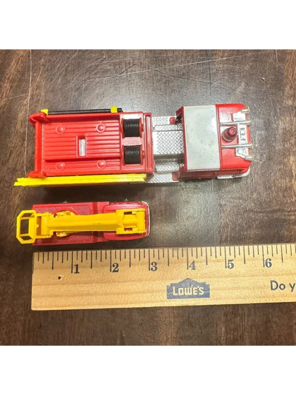 Two Corgi Fire Engines Die Cast Mack Fire Pumper & Snorkel